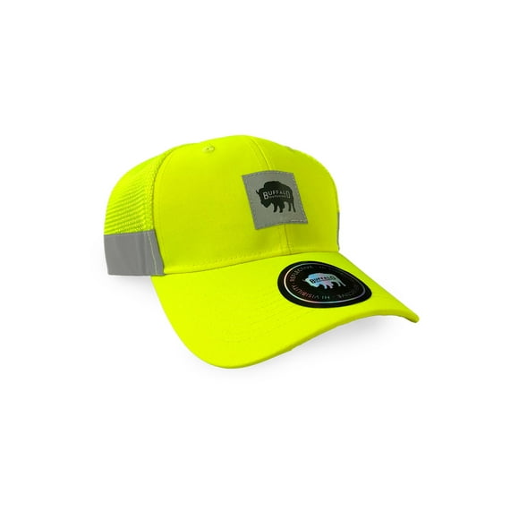 Pro Climate Hi Vis Safety Baseball Cap Mens Womens Reflective Work Hat Orange